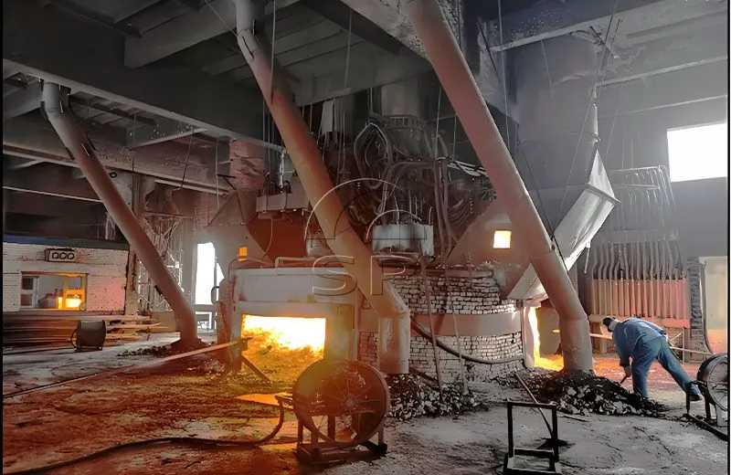 ferroalloy submerged arc furnace