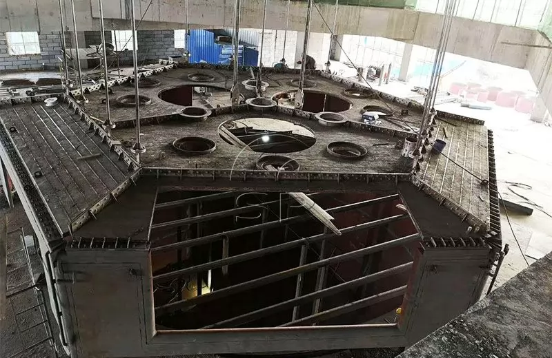 Submerged Arc Furnace Cover