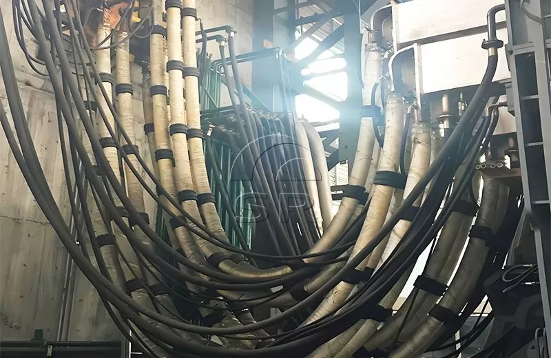 water cooled cable for submerged arc furnace