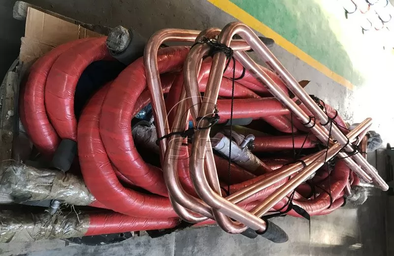 water cooled cable for induction furnace