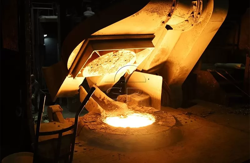 induction furnace melting