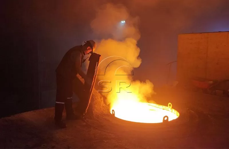 Cast Steel Melting Induction Furnace